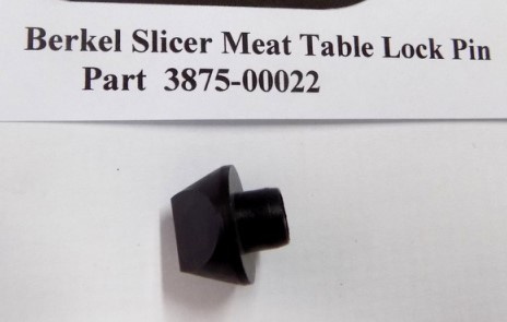 Berkel Slicer 807-817 Part # 2606-1F Lock Pin